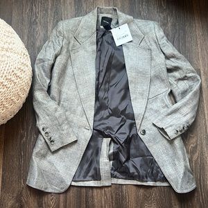 SYMTHE OVERSIZED NOTCHED LAPEL BLAZER